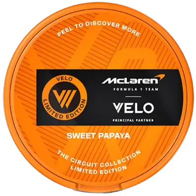 VELO McLaren Sweet Papaya-Nikotinposer-Tobax