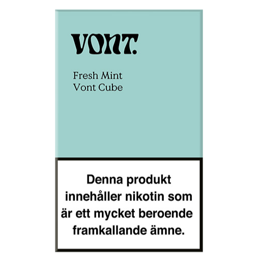 Vont Cube FreshMint 20mg - Bundle E-cigg Tobax