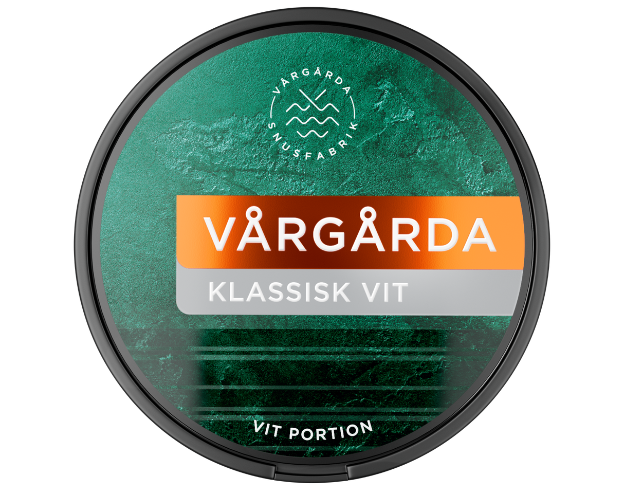 Vårgårda Klassisk Vit Tobax