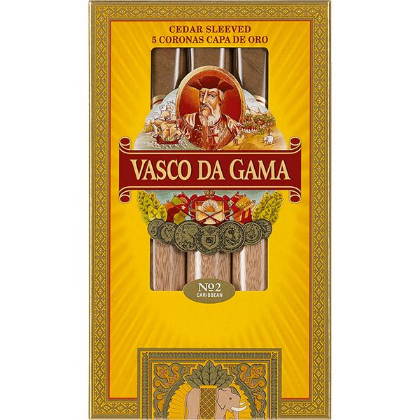 Vasco Da Gama Capa De Oro/5-Cigarr-Tobax