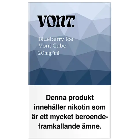Vont Cube Blueberry Ice 20mg Box