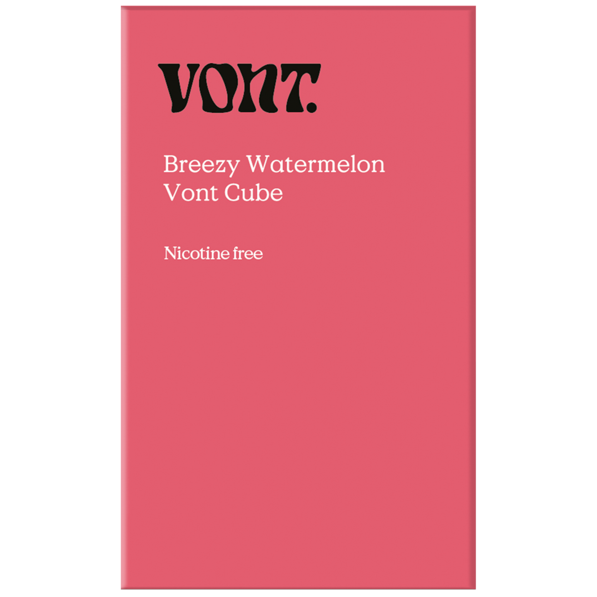 Vont Cube Breezy Watermelon 0mg - Bundle E-cigg Tobax