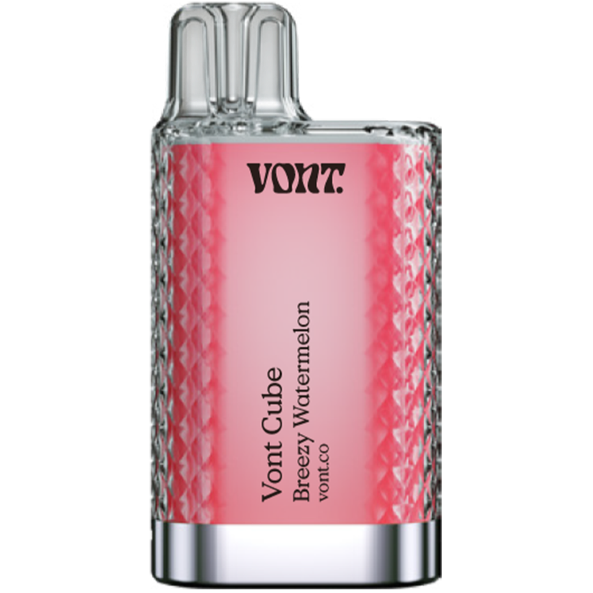 Vont Cube Breezy Watermelon 20mg - Bundle E-cigg Tobax