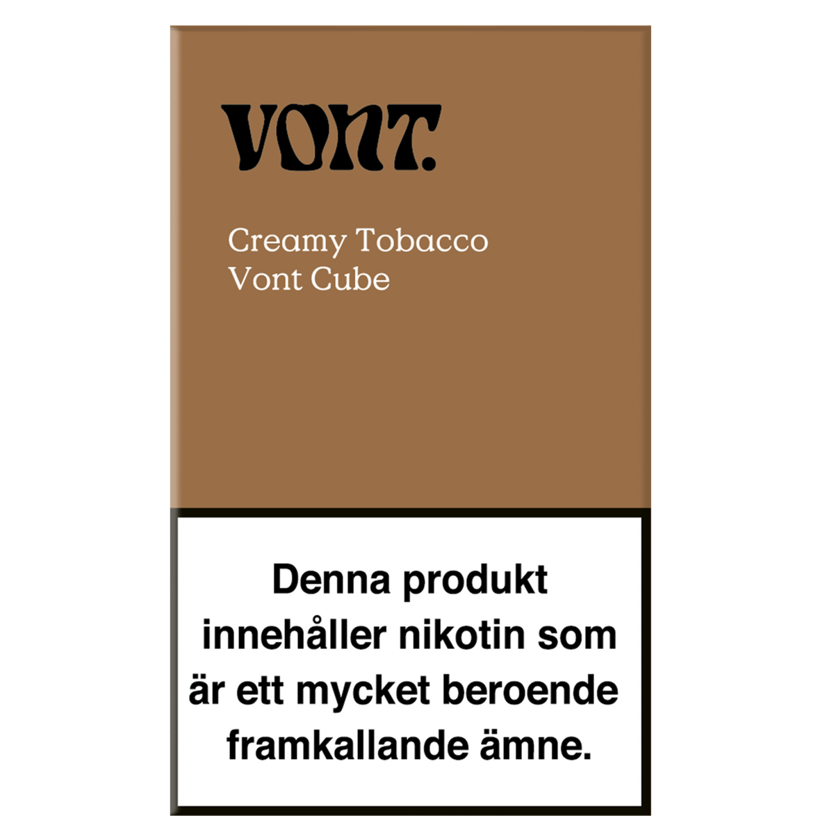 Vont Cube Creamy Tobacco