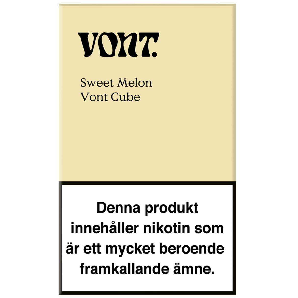 Vont Cube Sweet Melon 20mg Tobax