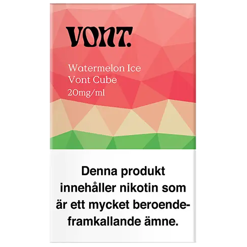 Vont Cube Watermelon Ice 20mg box