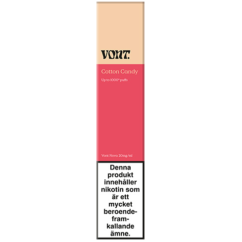 Vont Nova Cotton Candy 20mg Package