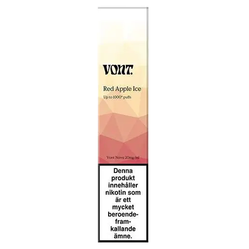 Vont Nova Red Apple Ice 20mg-E-cigg-Tobax