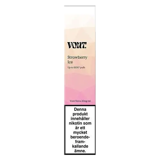 Vont Nova Strawberry Ice 20mg-E-cigg-Tobax