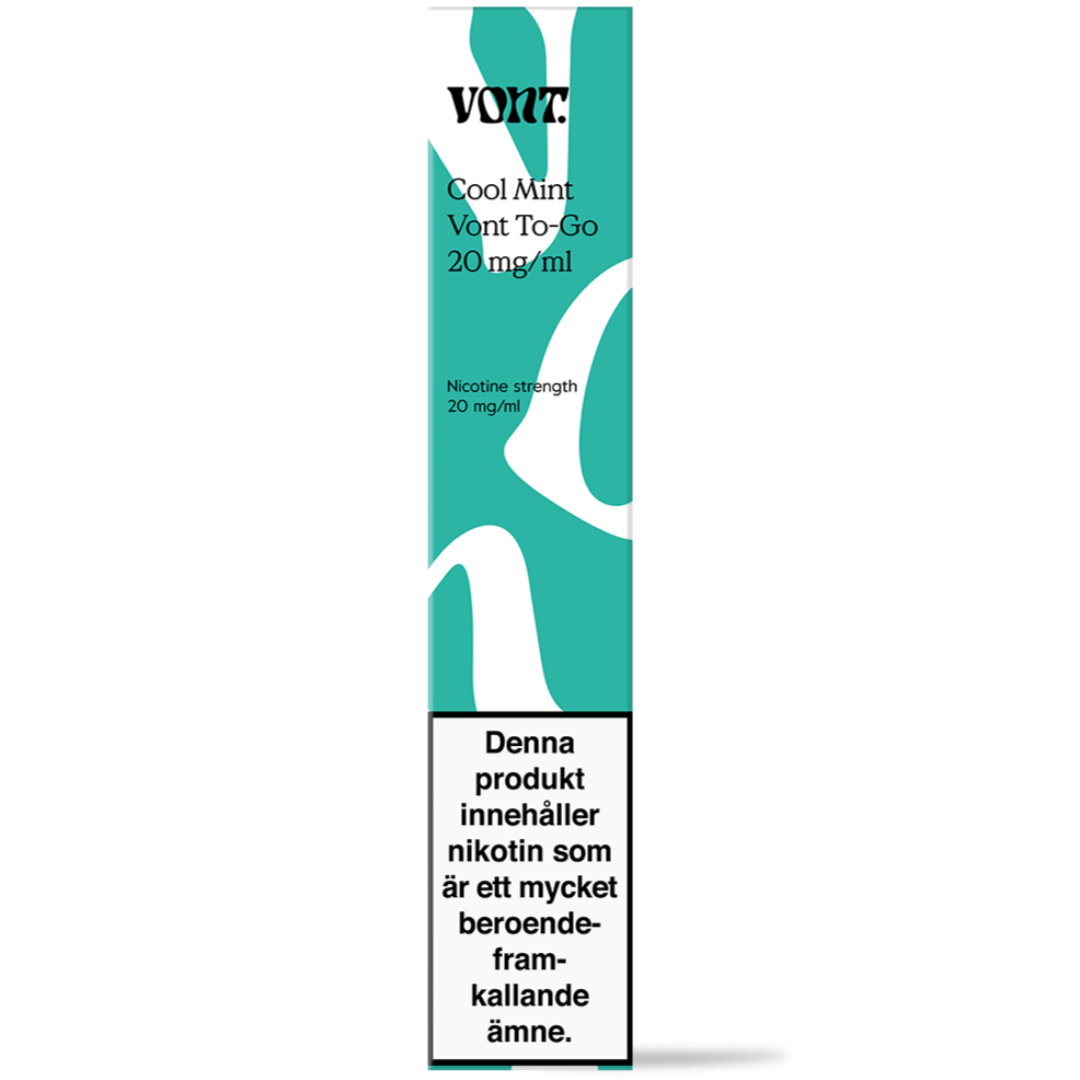 Vont To Go Cool Mint 20mg Tobax