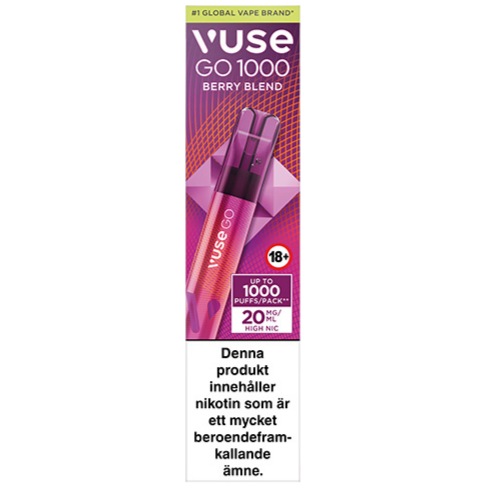 Vuse Go 1000 Berry Blend 20mg – Tobax