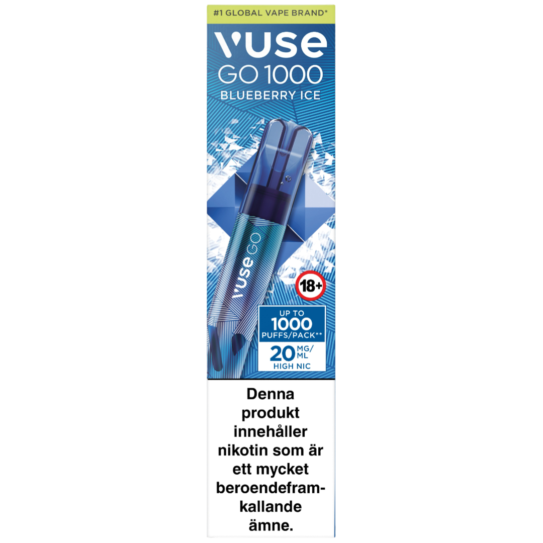Vuse Go 1000 Blueberry Ice 20mg-e-cigg-Tobax