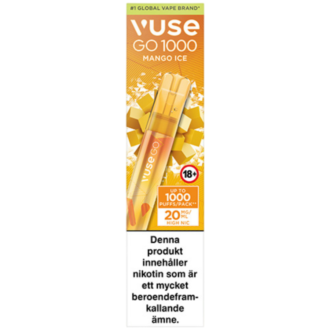 Vuse Go 1000 Mango Ice 20mg – Tobax