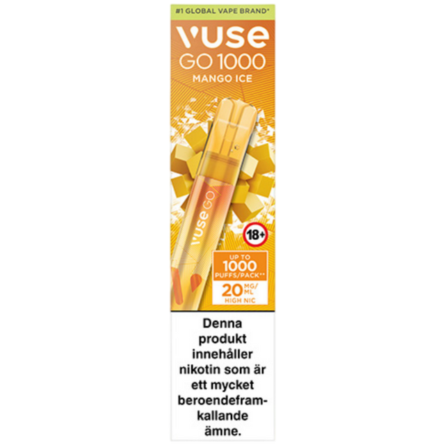 Vuse Go 1000 Mango Ice 20mg – Tobax