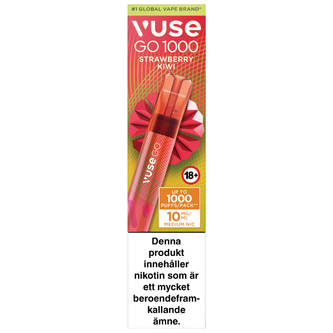Vuse Go 1000 Strawberry Kiwi 10mg-e-cigg-Tobax