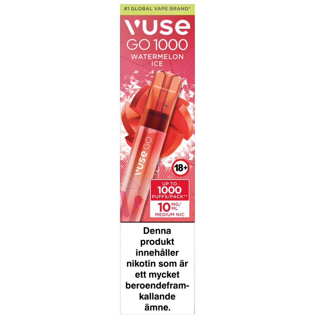 Vuse Go 1000 Watermelon Ice 10mg-e-cigg-Tobax