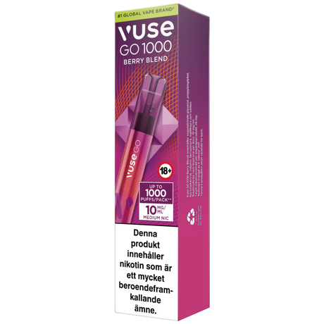 Vuse Go 1000 Berry Blend 10mg – Tobax