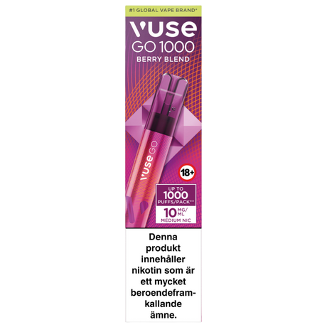 Vuse Go 1000 Berry Blend 10mg – Tobax