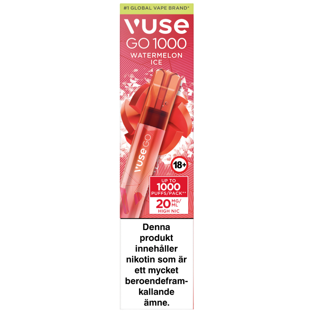 Vuse Go 1000 Watermelon Ice 20mg - Bundle – Tobax