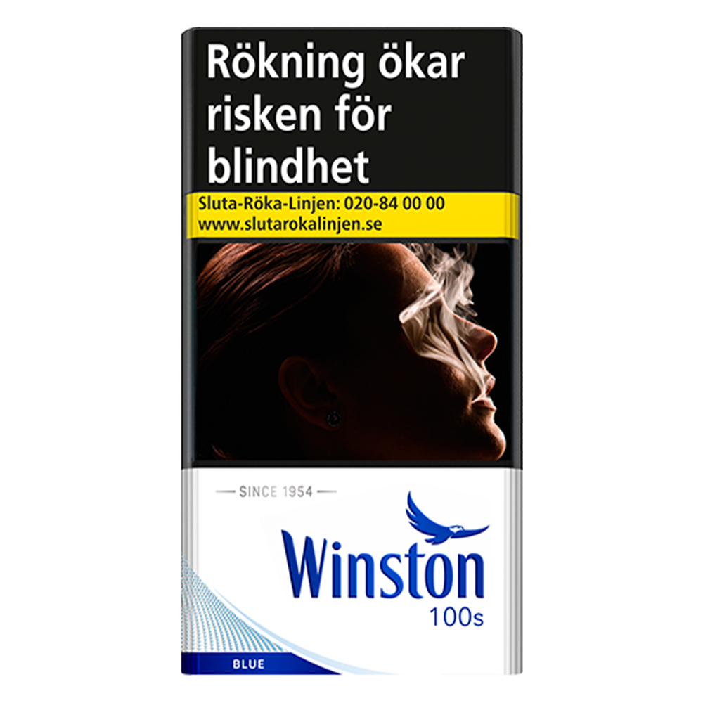 Winston Blue 100s-Cigaretter-Tobax