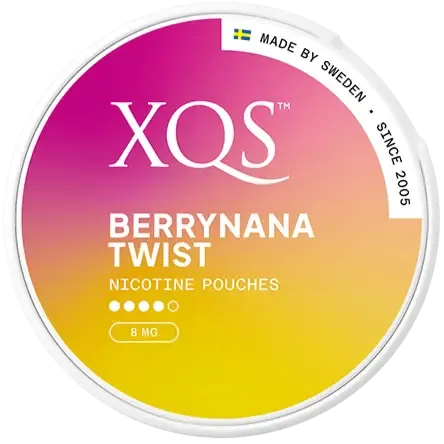 XQS Berrynana Twist Strong-Nikotinposer-Tobax