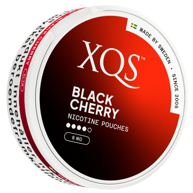 XQS Black Cherry Strong-Nikotinposer-Tobax