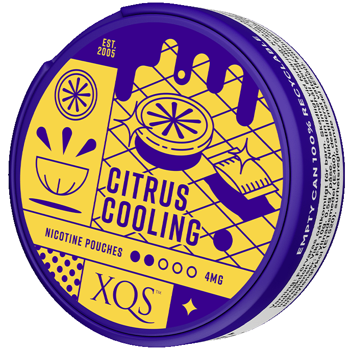 XQS Citrus Cooling 4mg Side