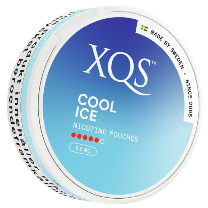 XQS Cool Ice Extra Strong-Nikotinposer-Tobax