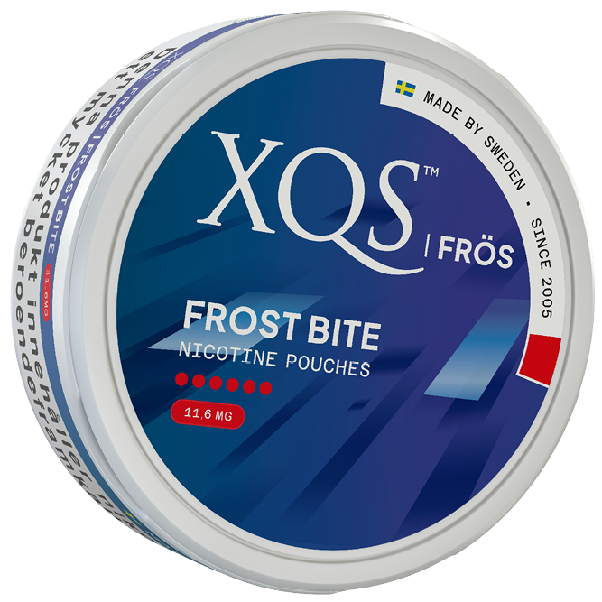 XQS Frös Frost Bite 11,6mg-Nikotinposer-Tobax