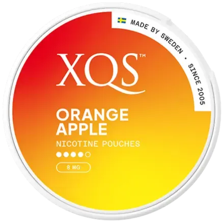 XQS Orange Apple Strong-Nikotinposer-Tobax