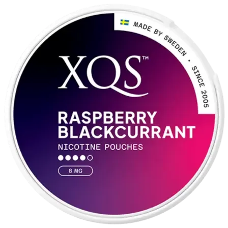 XQS Raspberry Blackcurrant-Nikotinposer-Tobax