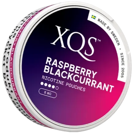 XQS Raspberry Blackcurrant-Nikotinposer-Tobax