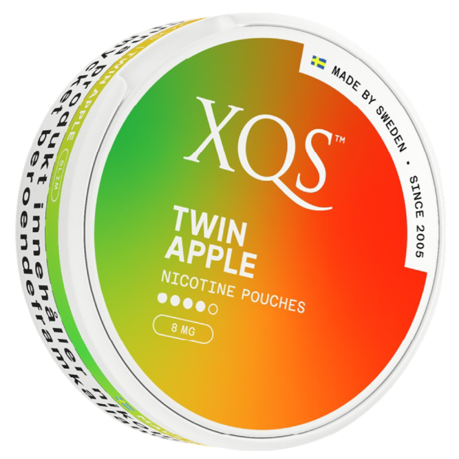 XQS Twin Apple Strong-Nikotinposer-Tobax