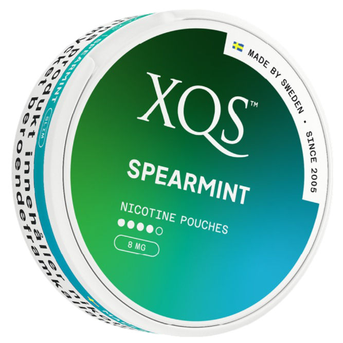 XQS Wintergreen Strong-Nikotinposer-Tobax