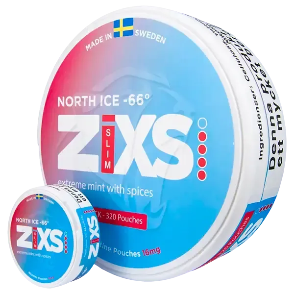 Zixs North Ice Jumbo Can-Nikotinposer-Tobax