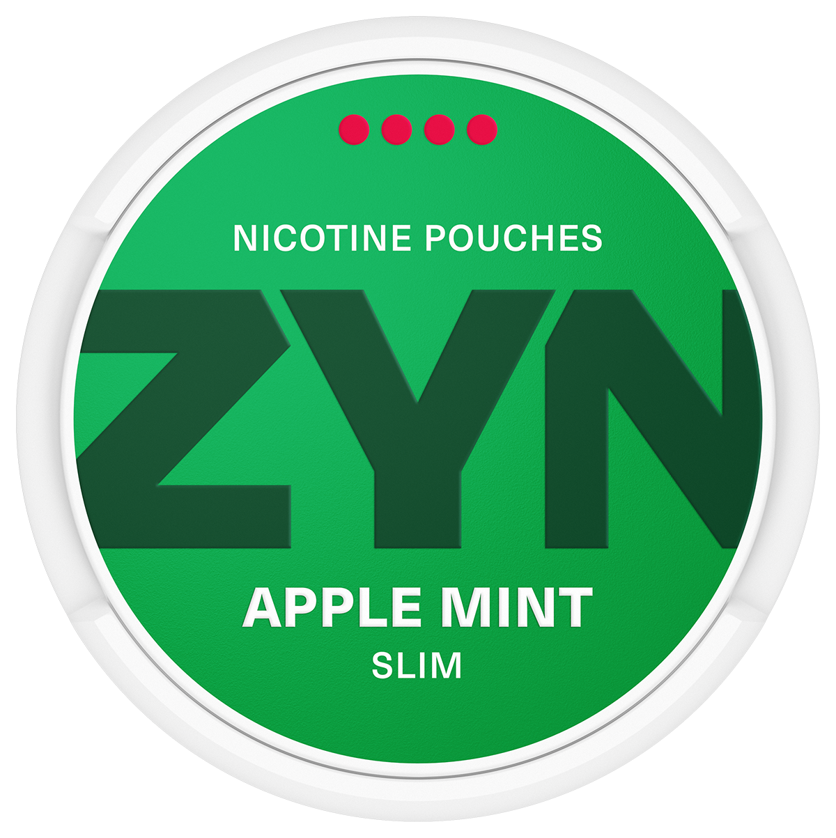 ZYN Apple Mint Slim S4-Nikotinposer-Tobax
