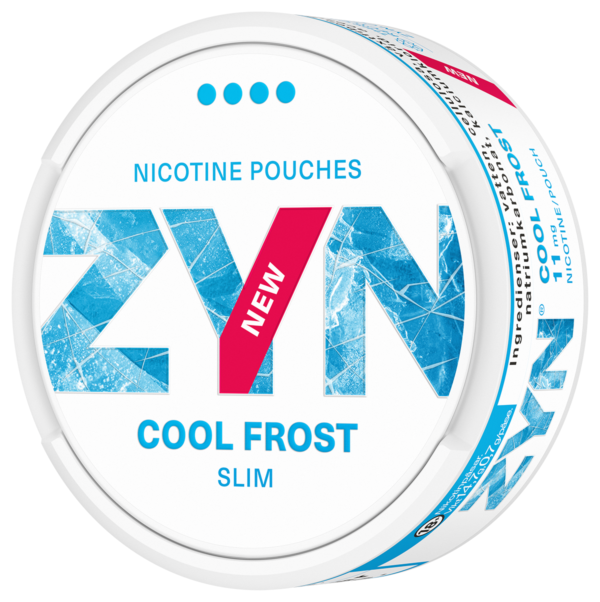 ZYN Cool Frost Slim S4 Tobax