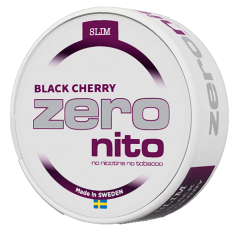 Zeronito Black Cherry Slim-Nikotinfritt Snus-Tobax