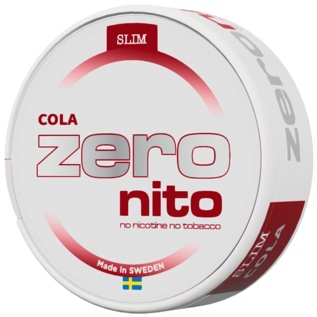 Zeronito Cola Slim-Nikotinfritt Snus-Tobax