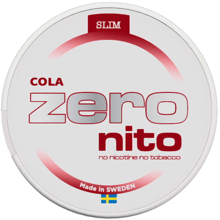 Zeronito Cola Slim-Nikotinfritt Snus-Tobax