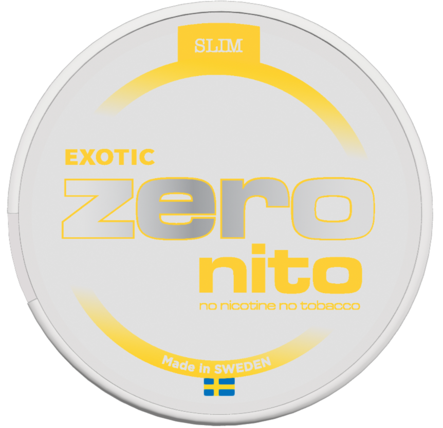Zeronito Exotic Slim-Nikotinfritt Snus-Tobax
