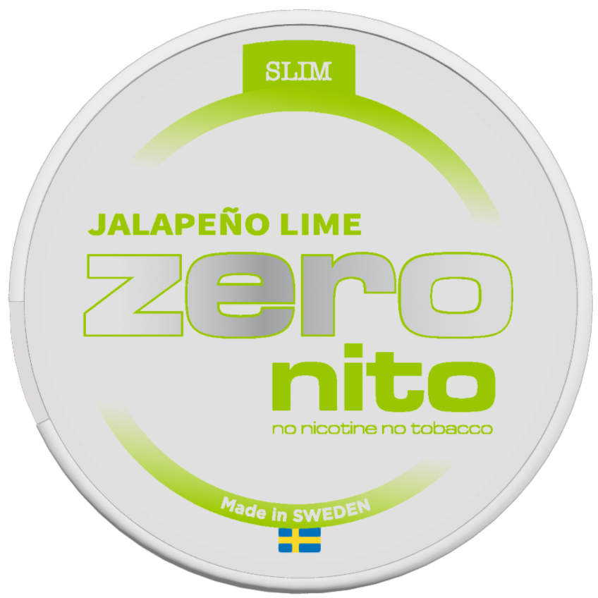 Zeronito Jalapeno Lime Slim-Nikotinfritt Snus-Tobax