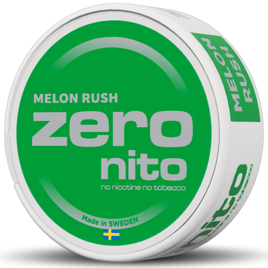 Zeronito Melon Rush-Nikotinfritt Snus-Tobax