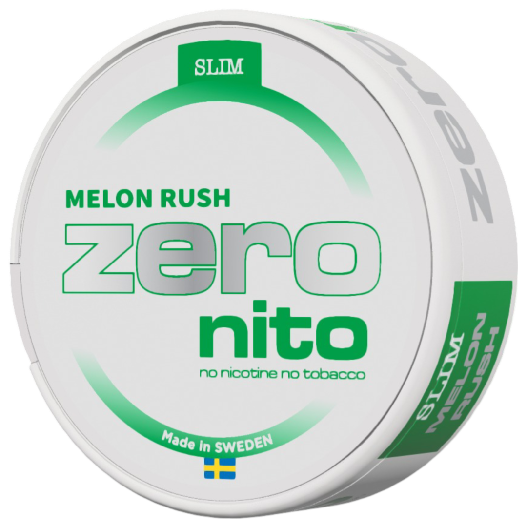 Zeronito Melon Rush Slim-Nikotinfritt Snus-Tobax