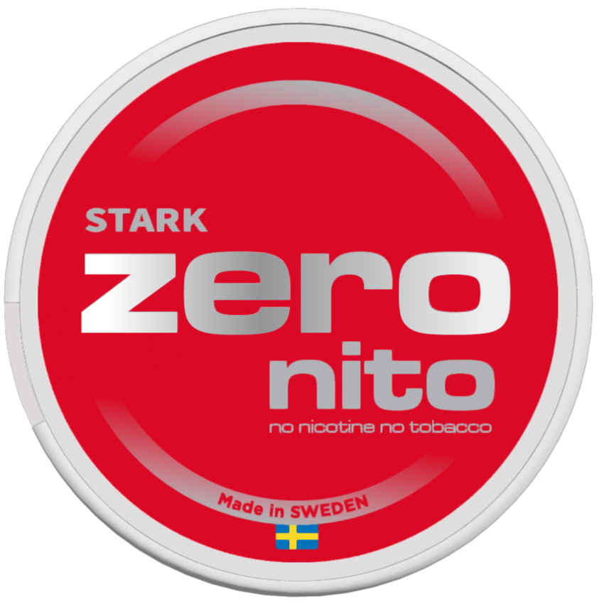 Zeronito Stark-Nikotinfritt Snus-Tobax