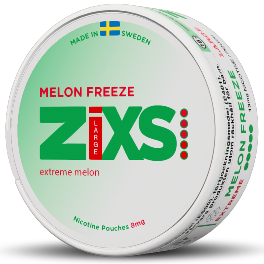 Zixs Melon Freeze-Nikotinposer-Tobax