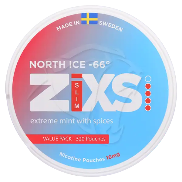 Zixs North Ice Jumbo Can-Nikotinposer-Tobax
