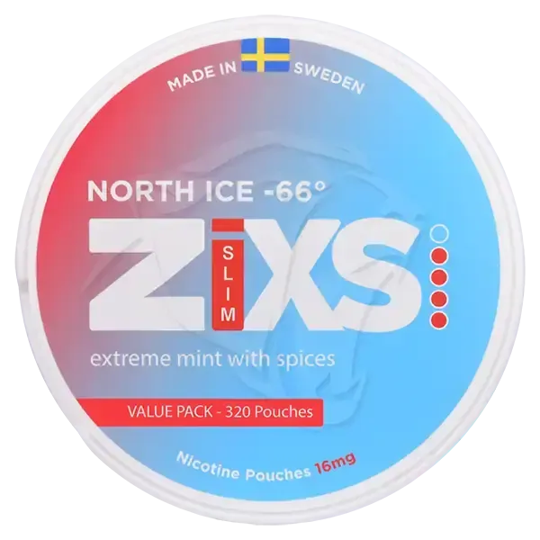 Zixs North Ice Jumbo Can-Nikotinposer-Tobax