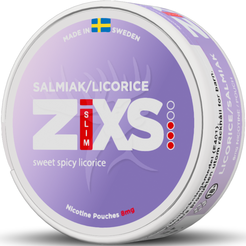 Zixs Salmiak Slim Tobax