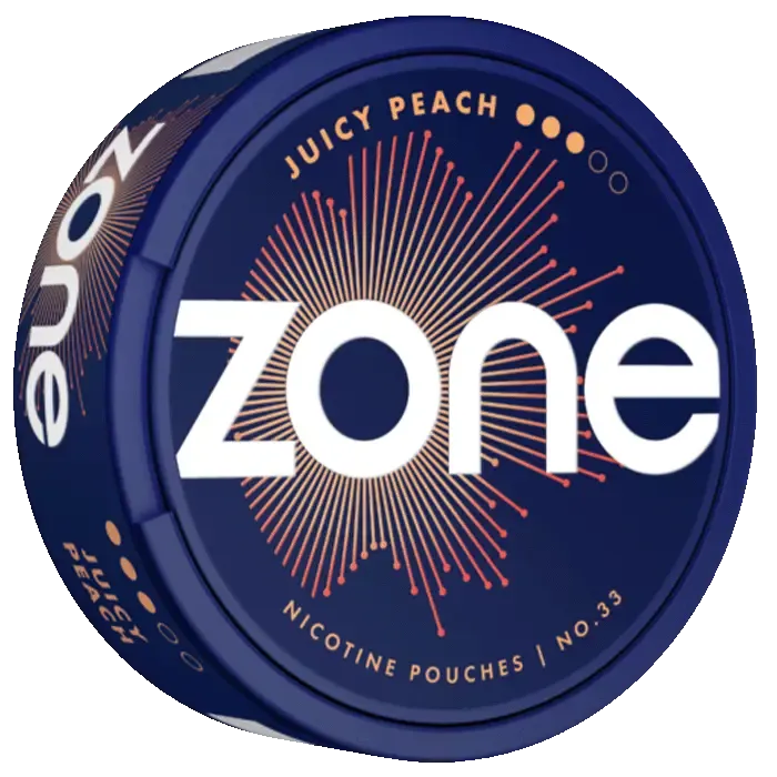 Zone Juicy Peach Strong-Nikotinposer-Tobax